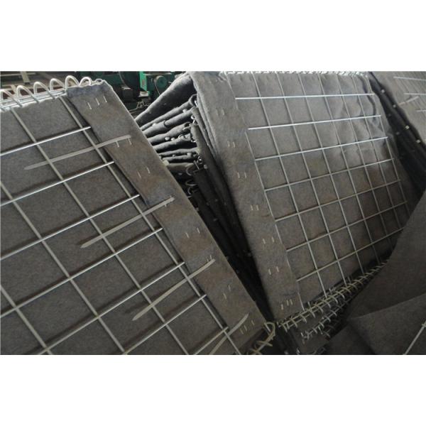 Quality 4mm 5mm Hesco Barrier Bastion Wire Cages Strong Tensile Strength for sale