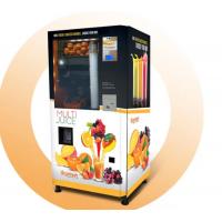 China Natural Food Fresh Juice Vending Machine CE Certified For Shopping Mall Streets factory