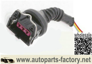 China longyue MAF Air Flow Sensor Pigtail 98-01 A6 A4 VW Passat V6 Wiring Plug Connector 6&quot; factory