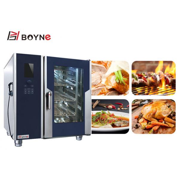 Quality Commercial Kitchen Cooking Equipment Stainless Steel Elctric LCD version Combi for sale