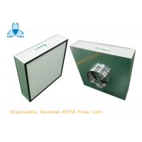 China Disposable Terminal HEPA Filter Unit Non Motorized Type, Box HEPA filter unit, HEPA for the ceiling factory