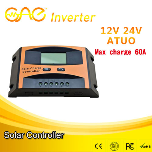 China 12v 24v 60a solar controller best price solar charge controller for sale