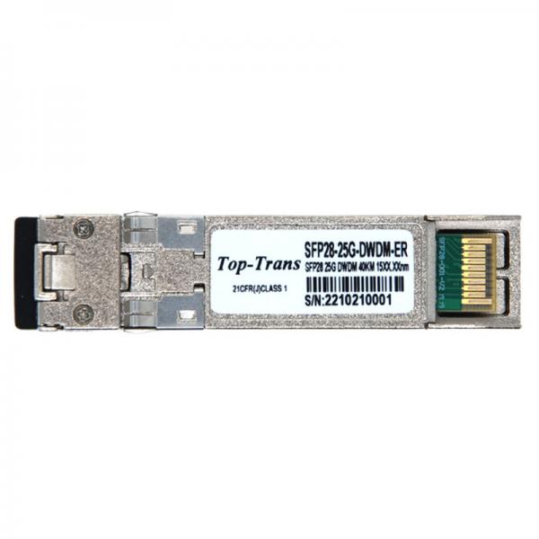 Quality TOP-Trans 25G DWDM SFP+40KM C Band L Band Optical Switch Transceivers 50ghz 100ghz for sale