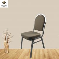 China Modern Style Stackable Garden Conference Furniture Metal Legs Banquet Chair factory