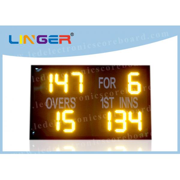 Quality 8 Inch 200mm Portable Electronic Scoreboard Cricket With White Stickers for sale