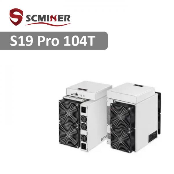 Quality Bitmain Antminer S19 Pro 104t Long Term Stable Operation Asic Miner S19 Pro for sale