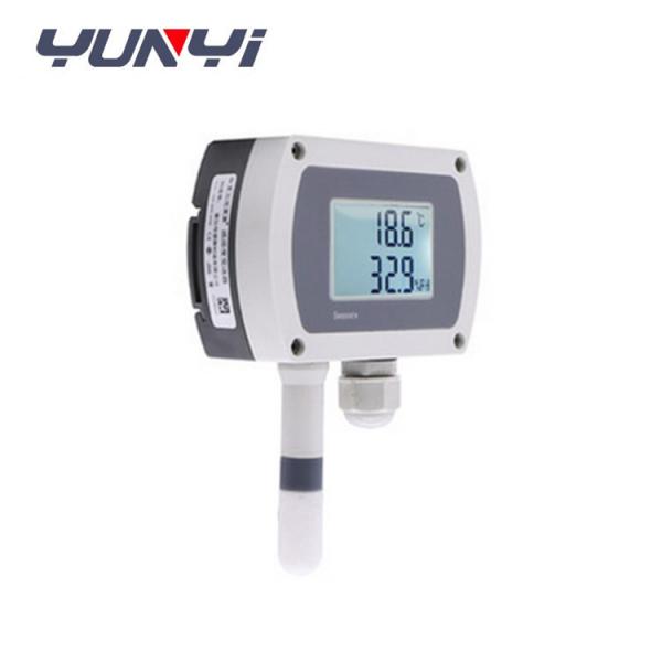 Quality White Air Pressure Transducer Sensor , 1%FS Temperature Humidity Transmitter for sale