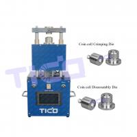 China Coin Cell Electric Crimping Machine For Lab Button Cell Production Line CR2032 CR2025 CR2016 factory