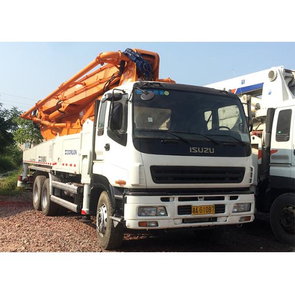 Quality ISO90001 47 Meter Concrete Boom Truck Boom Used Diesel Engine for sale