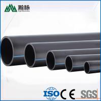 China Water Drinking HDPE Drainage Pipes Hot Melt Threading PE100 Poly Pipe factory
