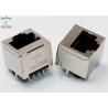 China THT / DIP Mounting Vertical RJ45 Jack , RJ45 Ethernet Adapter Tab Up Latch Direction factory