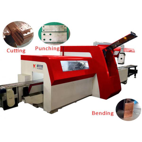 Quality Low Noise Hydraulic CNC Busbar Processing Machine For Copper for sale