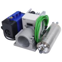China Water Cooled 1.5kw High Frequency Spindle Motor for CNC Router Kits Voltage 220V/380V factory