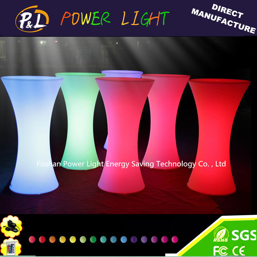 China LED Bar Event Party Furniture LED Cocktail Bar Table factory