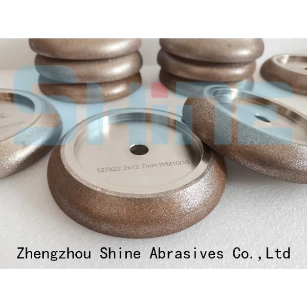 Quality 127x22.2x12.7mm Electroplated CBN Sharpening Wheel For Band Saws for sale