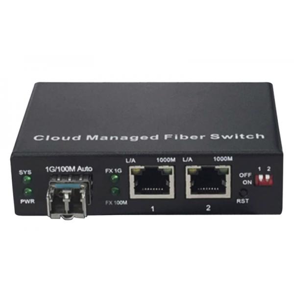 Quality Gigabit POE Fiber Ethernet Media Converter Smart Cloud Managed 2 Years Warranty for sale