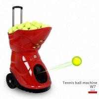 China Siboasi Tennis Ball Training Machine Remote Controlled 120W AC 100V for sale
