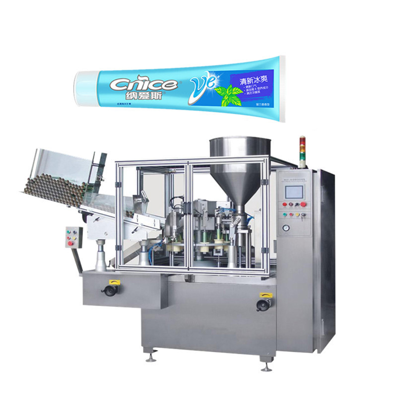 China Automatic Sunscreen Tube Filling Machine Toothpaste Facial Cleanser Soft Sealing factory