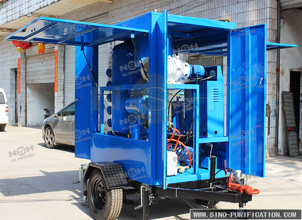 Quality Weather Proof Cover Transformer Oil Dehydration Machine For Substation for sale