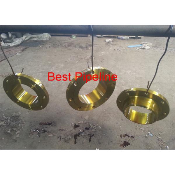 Quality EN 1092-1 Forged Steel Flanges Lap Joint DIN 2573 300LBS Pressure 304L Material for sale