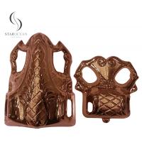 China Bronze Plastic Coffin Corners, American Style Coffin Handles And Decorations 4# B factory