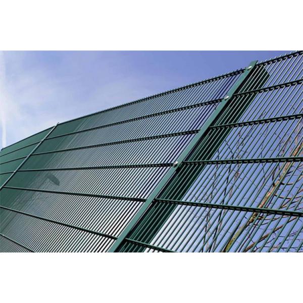 Quality Powder Coated 868 Mesh Fence 50*50mm White Welded Wire Fence for sale