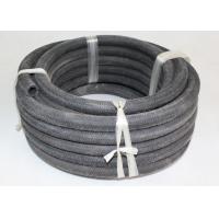 Quality Outer Fiber Braided Rubber Air Hose , Black Retractable Air Hose for sale