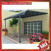 China house alu aluminum aluminium pc polycarbonate awning canopy shelter cover canopies for gazebo patio terrace balcony for sale