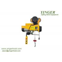 China Mini Electric Wire Rope Hoist Lifting Weight Low Energy Consumption wire rope pulling hoist mini electric wire hoist for sale