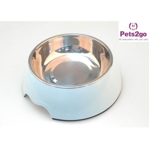 Quality Stainless Steel 350ML 17.5*14*6CM Pet Feeder Bowls for sale
