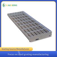 China Silver White Metal Stair Covers Stair Steel Grate Steps Grid Plate T4 factory