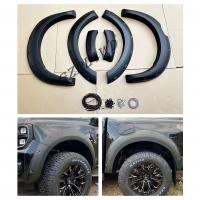 China Matte Black 4x4 Car Fender Flares For Ranger T9 2022+ ABS 3M Tape Wheel Arch Flares factory