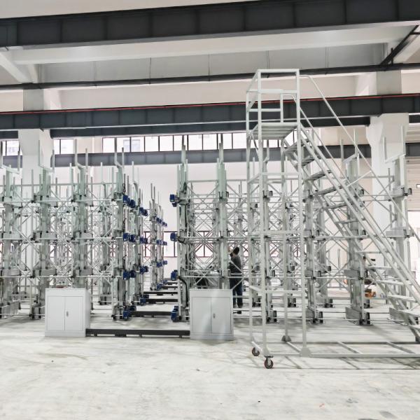 Quality Electric Drive Telescopic Cantilever Rack Long Steel Pipe Cantilever Racking for sale
