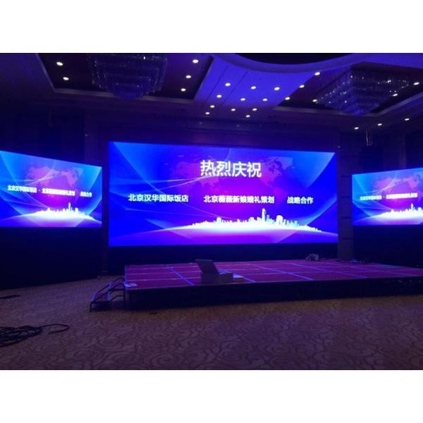 Quality P2.5 RGB Indoor Fixed LED Screen SMD 2121 1000mcd For Wedding Use for sale