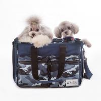 China Camouflage Pattern Pet Travel Bag , Dog Carrier Purse With Waterproof Lining factory