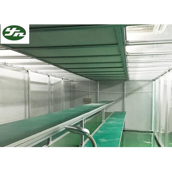 Quality Electrical Safety Ss304 Class 1000 Clean Room Booth 170w FFU Power 1 Year for sale