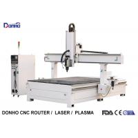China Styrofoam Model Engraving 4 Axis CNC Router Machine With T-slot Table HSD Spindle for sale