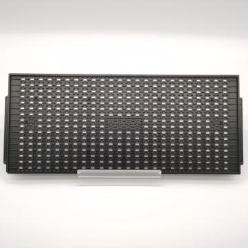 Quality Waterproof Black MPPO ESD Component Tray 7.62mm Thick For BGA IC Devices for sale