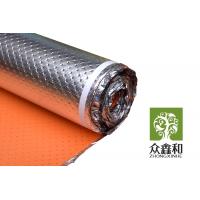 Quality Orange Underfloor Heating Underlay Water Proofing Anti Static Silver Foam for sale