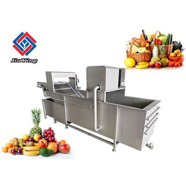 Quality Fruit And Vegetable Bubble Cleaning Machine , Chinese Cabbage Washing Machine for sale