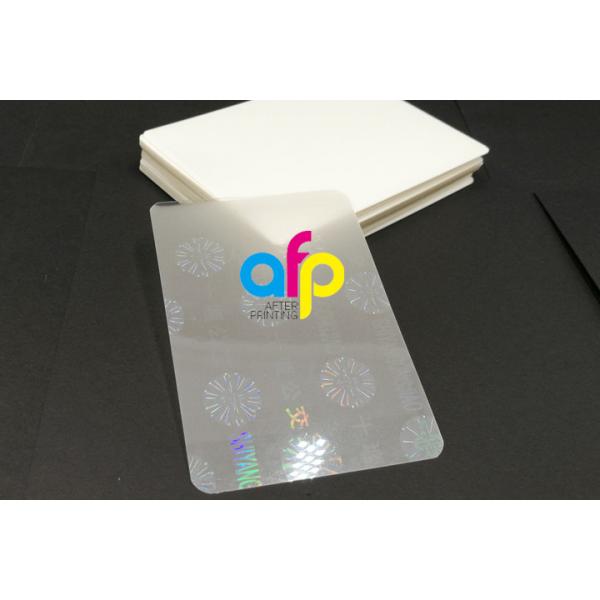 Quality Customized Hologram Logo Brand Pet Holographic Pouch Laminating Film for sale
