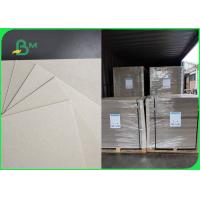 China 1.2mm 1.8mm Grey Chipboard For Garment Label Good Lamination factory