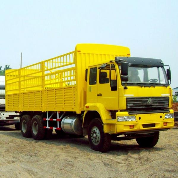 Quality Yellow 20 Ton Heavy Cargo Truck  Euro 2 6x4 Drive With U Profile ZZ1257N4641A for sale