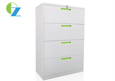 Quality Cold Rolled Steel Office Lateral File Cabinets With 4 Drawers Modern Design for sale