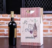 China New design Black corrugated cardboard 6 piece wine bottle gift box factory
