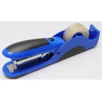 China Hot Sale Promotion Staple Size#24/6 26/6 Blue Color Tape Dispenser With Stapler Set factory