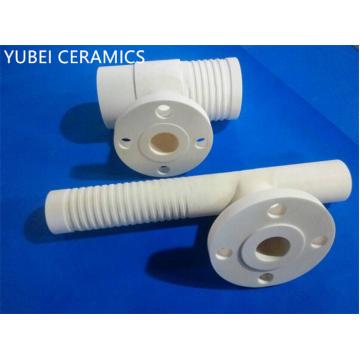 Quality Structural Alumina Oxide Ceramic Flange 29W/MK 310GPa High Temperature for sale