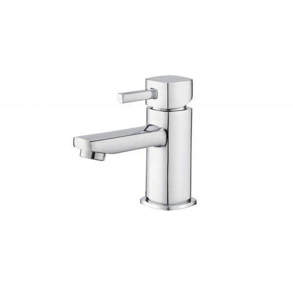Quality Contemporary Brass Basin Mixer Taps Faucet With Single Handle T8182W for sale