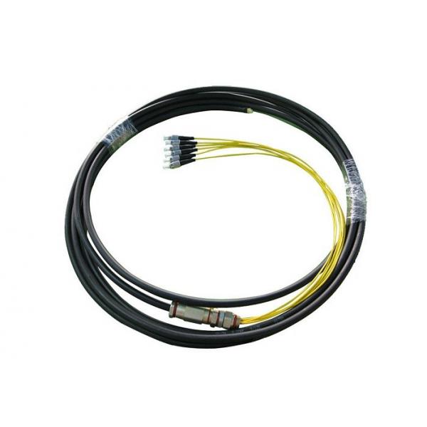 Quality 6 Core Optical Fiber Pigtail Waterproof Ribbon Optical Fiber Cable For Networks for sale