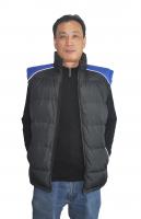 China Winter Two Tone Body Warmer Vest 100% Polyester Material With Snug Fleece Lining factory